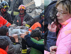 İtalyada çok şiddetli artçı deprem