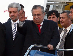 Celal Talabani İstanbula geldi